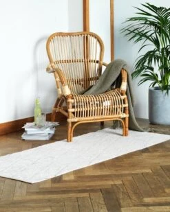 Fauteuil LISELEJE Dossier Haut Naturel -Meubles Reduction Magasin 103813