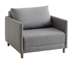 Fauteuil Convertible NORODDEN Gris Clair