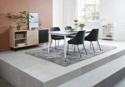 Bibliothèque HERNING 3 Tablettes Blanc -Meubles Reduction Magasin 115224