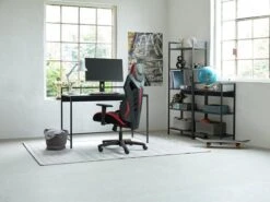 Étagère TISTRUP 3 Tablettes Noir -Meubles Reduction Magasin 115387