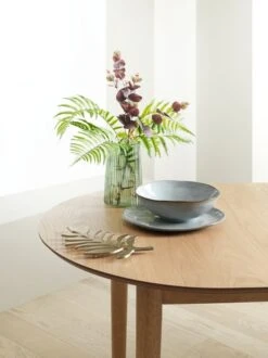 Royal Oak Table EGENS 90x190/270 Chêne -Meubles Reduction Magasin 119473