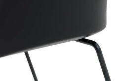 Chaise SANDVED Noir -Meubles Reduction Magasin 121037