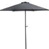 Parasol NAPPEDAM Ø250 Gris Foncé -Meubles Reduction Magasin 122039