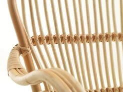 Fauteuil LISELEJE Dossier Haut Naturel -Meubles Reduction Magasin 124174