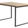 Table AABENRAA 80x120 Chêne/noir