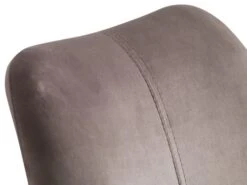 Royal Oak Chaise KASTRUP Velours Rose/chêne -Meubles Reduction Magasin 126862