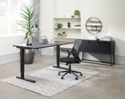 Buffet VIRUM 3 Portes Noir -Meubles Reduction Magasin 128833