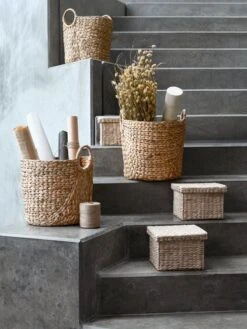 Panier ARE Ø35xH35cm Naturel -Meubles Reduction Magasin 131902