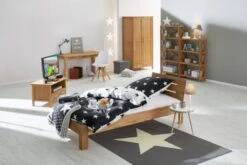 Royal Oak Étagère JANNERUP Large 4 Tablettes Chêne -Meubles Reduction Magasin 134058