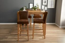 Royal Oak Table De Bar FAUSKE 70x115 Chêne -Meubles Reduction Magasin 134423