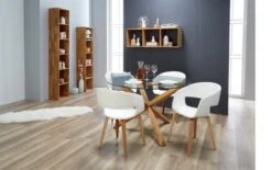 Chaise HOLSTEBRO Blanc -Meubles Reduction Magasin 134735