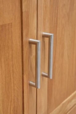 Royal Oak Vitrine OLDE 2 Portes + 2 Portes Vitrées Chêne -Meubles Reduction Magasin 135350