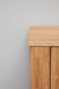 Royal Oak Vitrine OLDE 2 Portes + 2 Portes Vitrées Chêne -Meubles Reduction Magasin 135353