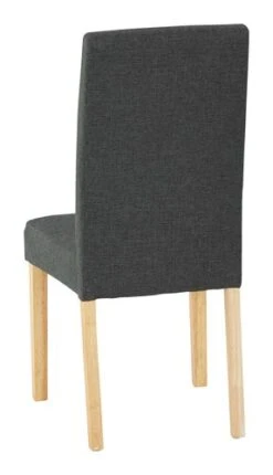 Chaise TUREBY Anthracite -Meubles Reduction Magasin 136101