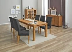 Chaise TUREBY Anthracite -Meubles Reduction Magasin 136102