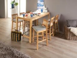 Royal Oak Chaise De Bar HJERTING Gris -Meubles Reduction Magasin 136984