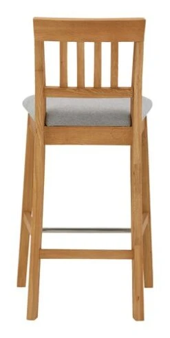 Royal Oak Chaise De Bar HJERTING Gris -Meubles Reduction Magasin 136990