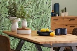 Royal Oak Table SANDBY 100x160 Chêne Naturel/noir -Meubles Reduction Magasin 137316