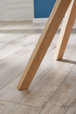 Chaise DREJHUS Tissu Gris Anthracite/naturel -Meubles Reduction Magasin 138028