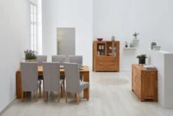 Royal Oak Vitrine OLDE 2 Portes Chêne -Meubles Reduction Magasin 139478