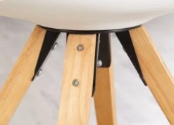 Chaise BLOKHUS Blanc/naturel -Meubles Reduction Magasin 147335