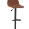 Chaise De Bar BROAGER Brun -Meubles Reduction Magasin 148794