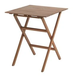 Table Bistrot EGELUND L62xL62 Bois Dur