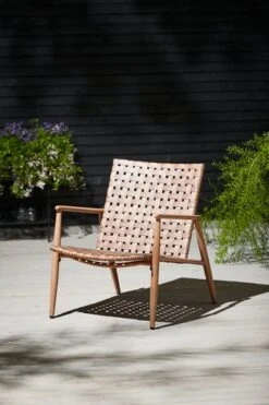 Fauteuil Lounge EDDERUP Naturel -Meubles Reduction Magasin 155835