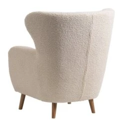 Fauteuil VILDSUND Blanc Cassé -Meubles Reduction Magasin 156612