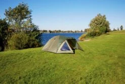 Tente SVARTSKOG 4 Personnes Beige/vert -Meubles Reduction Magasin 157462