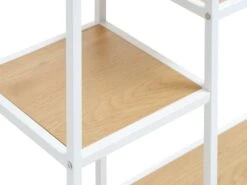 Étagère TRAPPEDAL 7 Tablettes Chêne/b. -Meubles Reduction Magasin 161845