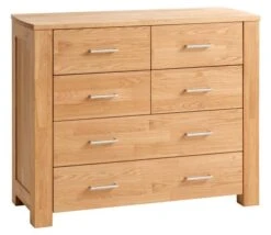 Royal Oak Commode 6 Tiroirs OLDE Chêne