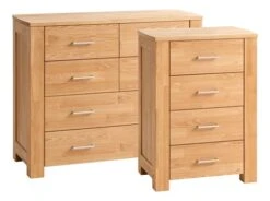 Royal Oak Commode 6 Tiroirs OLDE Chêne -Meubles Reduction Magasin 162131