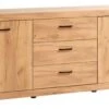 Buffet LINTRUP 2 Portes 3 Tiroirs Chêne