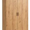 Armoire LINTRUP 109x220 Chêne -Meubles Reduction Magasin 162201