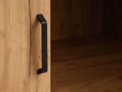 Armoire LINTRUP 109x220 Chêne -Meubles Reduction Magasin 162202