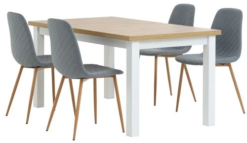 MARKSKEL L150/193 Table + 4 JONSTRUP Bleu Clair 3 MARKSKEL L150/193 Table + 4 JONSTRUP Bleu Clair