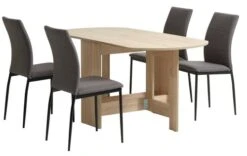 OBLING L100/163 + 4 TRUSTRUP Gris/noir