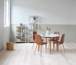 Étagère TRAPPEDAL 7 Tablettes Chêne/b. -Meubles Reduction Magasin 165117