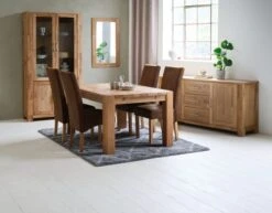 Royal Oak Buffet OLDE 2 Portes 3 Tiroirs Chêne -Meubles Reduction Magasin 165147 1