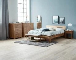 Banc VANDSTED Gris/bambou -Meubles Reduction Magasin 165257 2