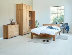 Royal Oak Meuble Haut HUGGET 139x43 Chêne -Meubles Reduction Magasin 165537