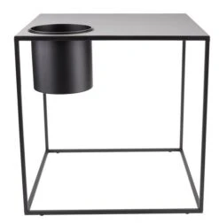 Table D'appoint TORNSANGER L45xL45 Noir -Meubles Reduction Magasin 166362