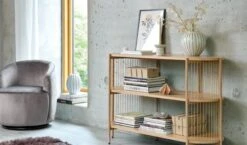 Buffet EGELEV Chêne -Meubles Reduction Magasin 166696