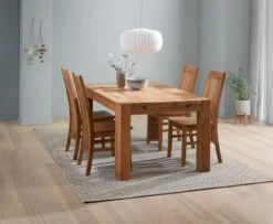 Royal Oak Table OLLERUP 100x200 Chêne -Meubles Reduction Magasin 169908 3