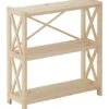 Étagère FARUP 80 Cm 3 Tablettes Pin -Meubles Reduction Magasin 170029