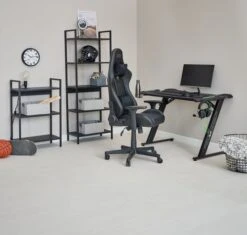 Étagère TISTRUP 5 Tablettes Noir -Meubles Reduction Magasin 178827 1