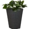 Panier BLOMMOR L31xH50 Noir -Meubles Reduction Magasin 178993