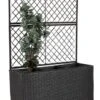 Jardinière TRANA L30xL83xH130 Noir -Meubles Reduction Magasin 178997