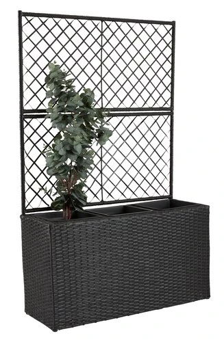 Jardinière TRANA L30xL83xH130 Noir 3 Jardinière TRANA L30xL83xH130 Noir